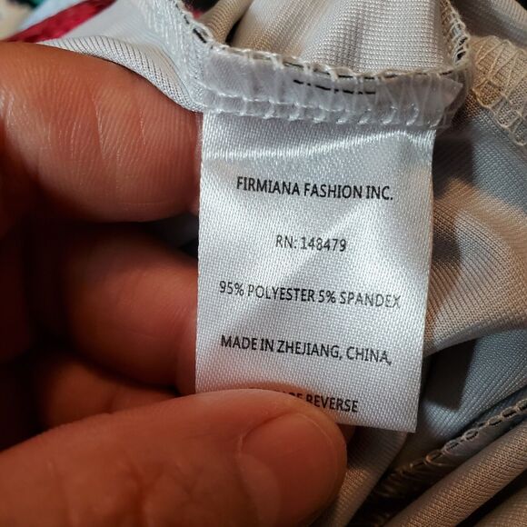 Lily Geometric Boho Maxi Dress Size Large NWT - Picture 7 of 8